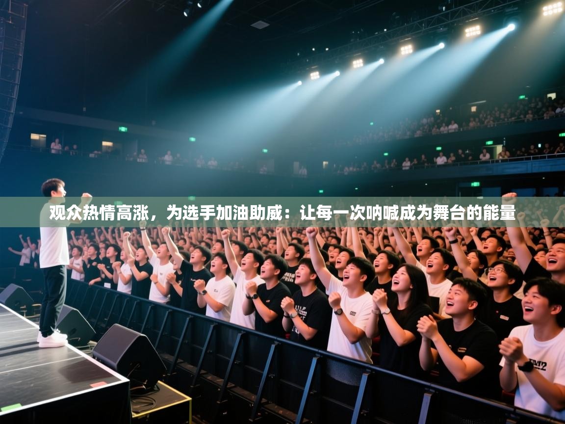观众热情高涨，为选手加油助威：让每一次呐喊成为舞台的能量